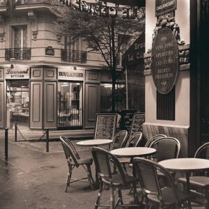 B2257D | Alan Blaustein | Café Montmartre
