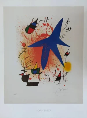 Miro | Lithographie 1-1972 | 60x80 cm | 33264