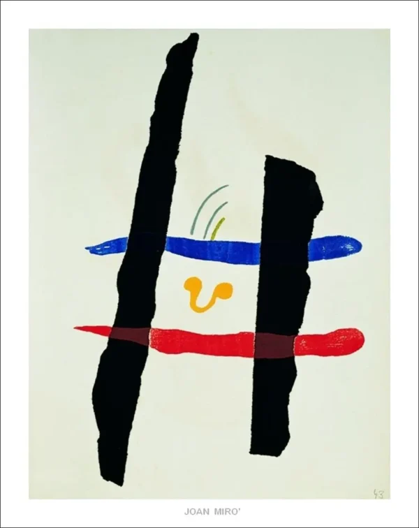 Miro | A tout epreuve -1958 | 60x80 cm | 33269