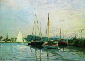 33616 | Monet | Bateaux de plaisance | 80x60 cm