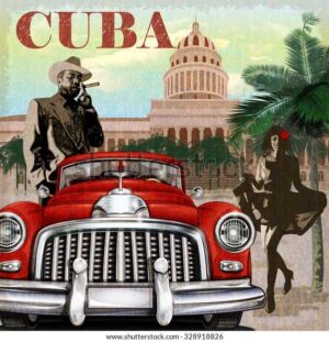 SH328918826 | AXpop | Cuba-retro poster