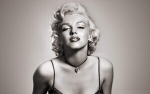 MM11 | Ernest Bachrach | Marilyn Monroe Cristal Heart