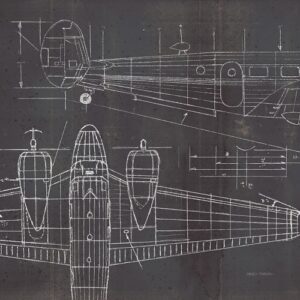 W33824 | Marco Fabiano | Plane Blueprint II