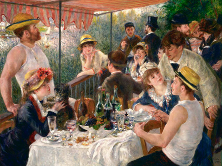 3PR2643 - Pierre-Auguste Rrenoir - Luncheon of the Boating Party