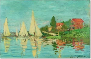 31595 | Monet | Regata ad Argenteuil | 80x60 cm.