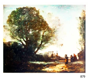 LI879 | Jean Baptiste Camille Corot | Remembrance Of Terracina