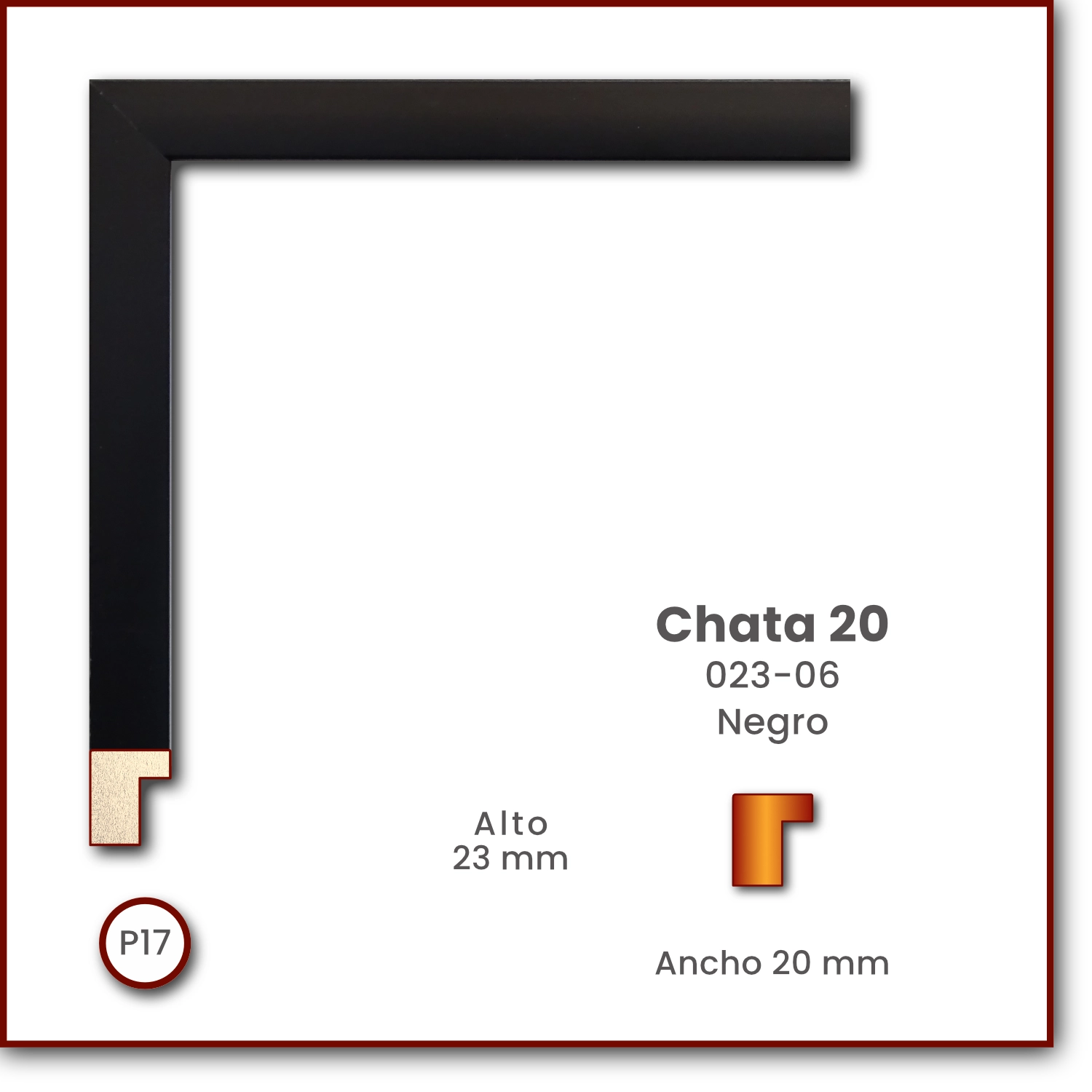 Chata 2023 | Negro | 023-06