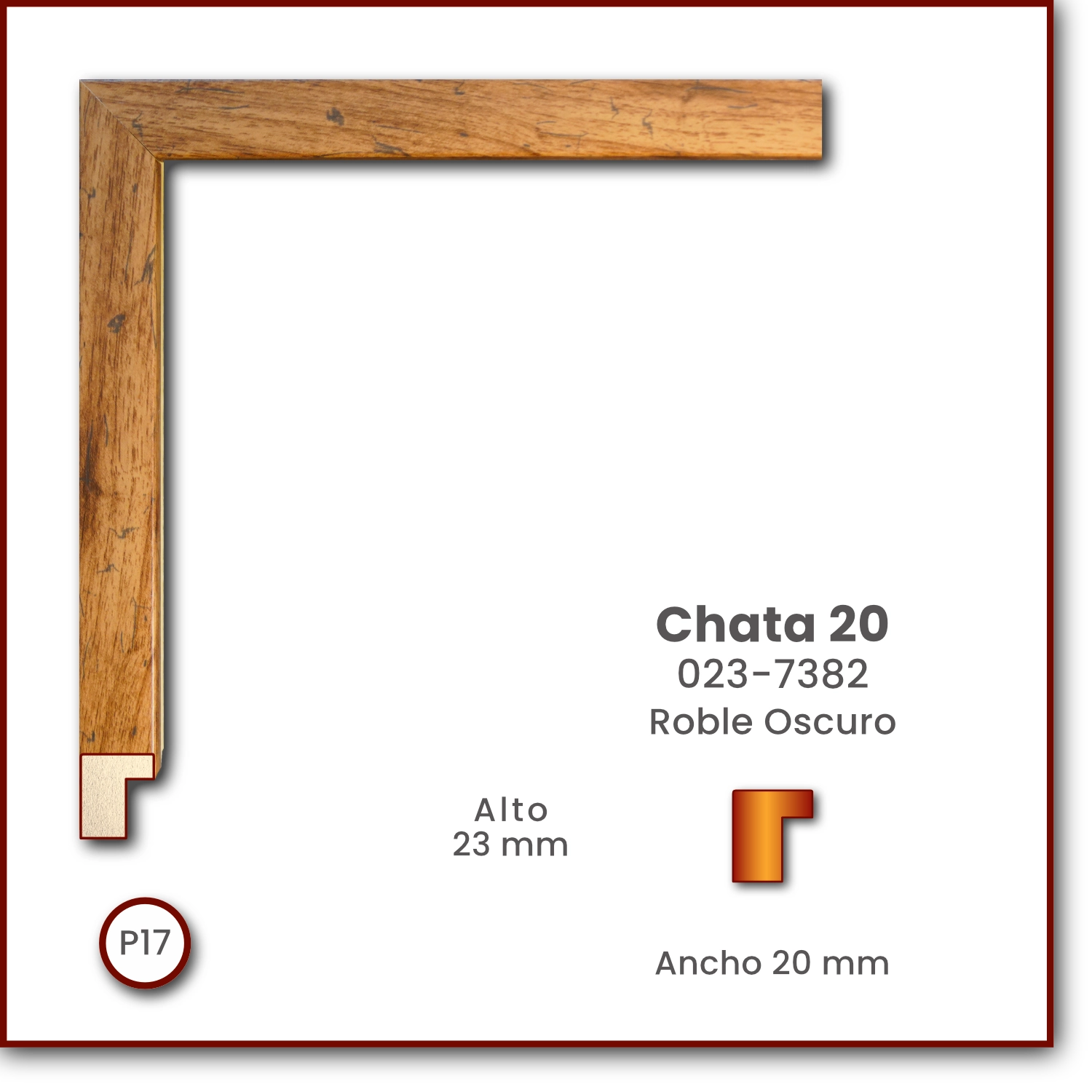 Chata 2023 | Roble Oscuro | 023-7382