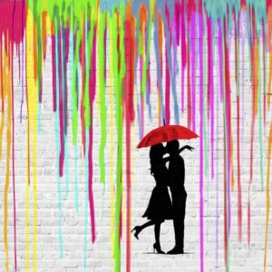 1MF4176 | Masterfunk collective | Romance in the Rain (detail)