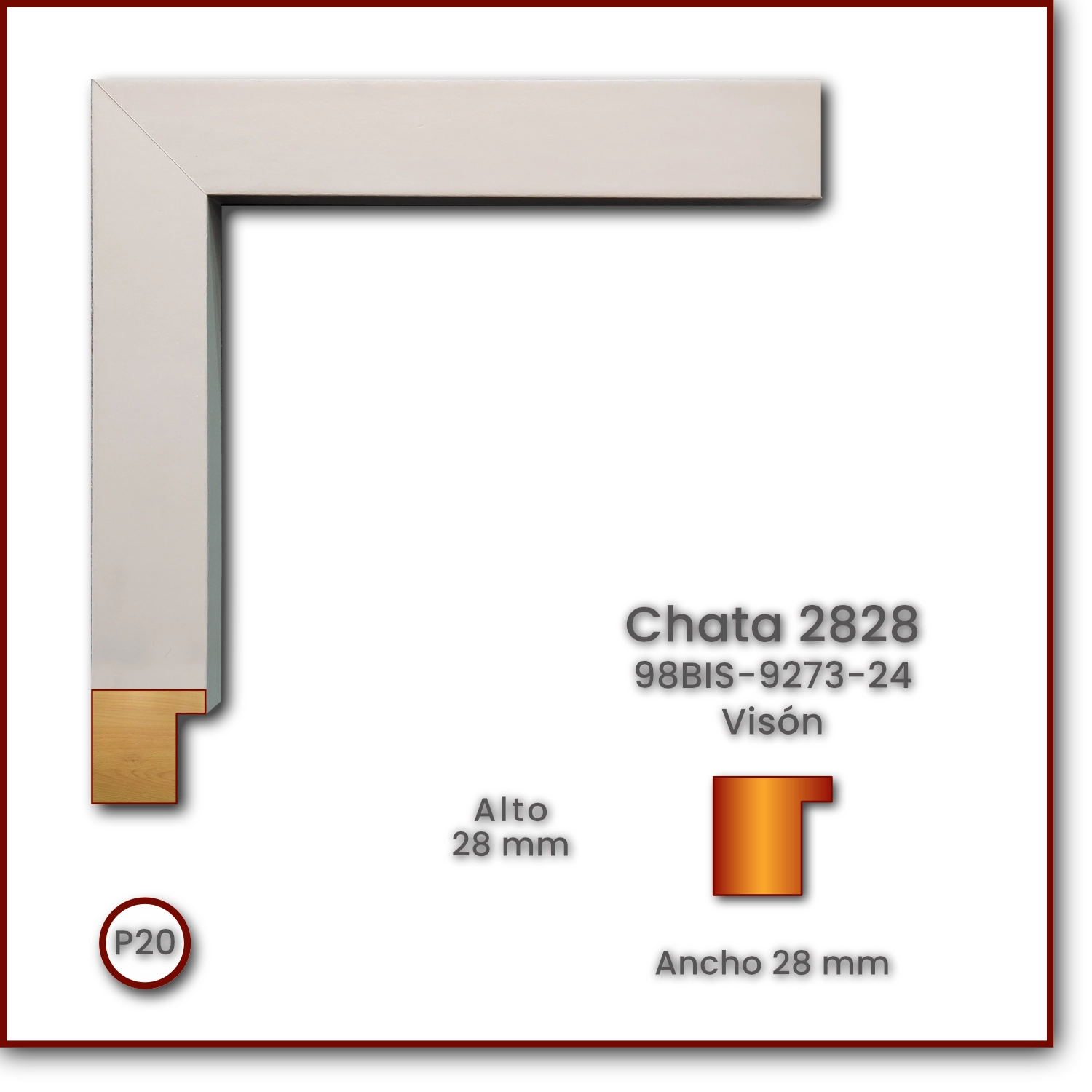 Chata 2828 | Visón | 98BIS-9273-24