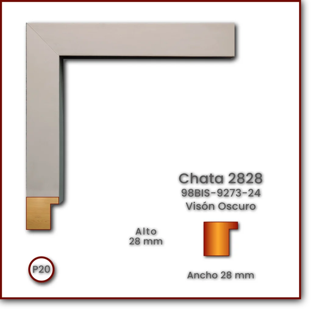 Chata 2828 | Visón Oscuro | 98BIS-9274-22