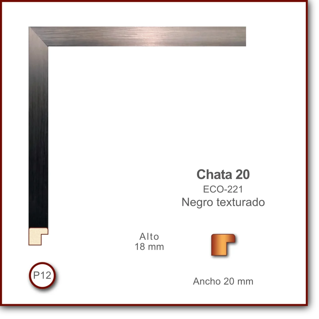 Chata 2018 | Negro Texturado | ECO-221