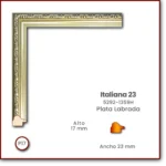 Italiana 23 | Plata Labrada | 5292-1359H