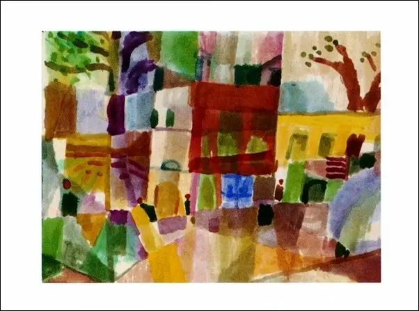 Klee | Maisons Rouges | 50x70 cm | 33069