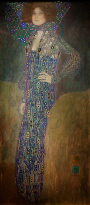 EGK012 | Gustav Klimt | Portrait Emilie Flöge (1902)