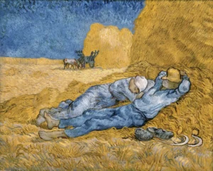 EVG007 | Vincent Van Gogh | The Siesta (1890)