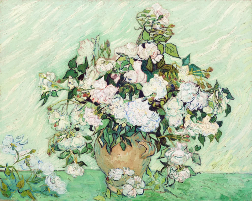 EVG010 | Vincent Van Gogh | Roses (1890)