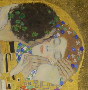 K16 | Gustav Klimt | Il baccio (detalle)