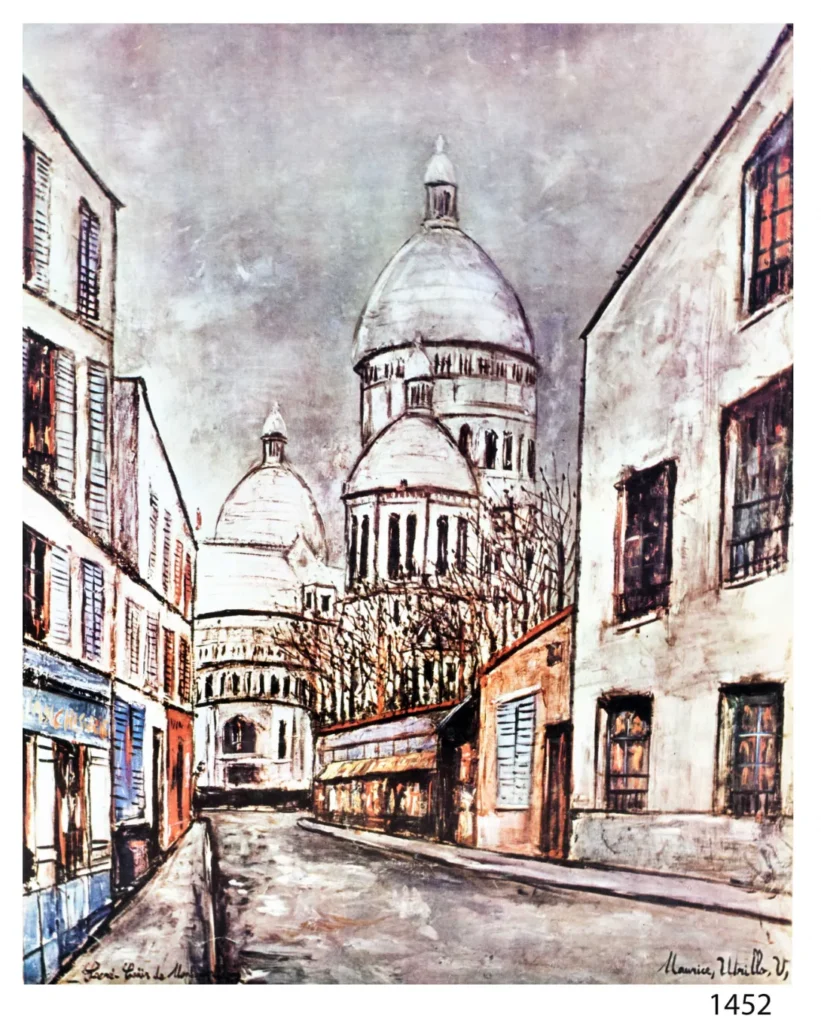 LI1452 | Maurice Utrillo | Sacre Coeur De Montmartre