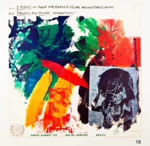 LI018 | Rauschenberg | Earth Summit 92